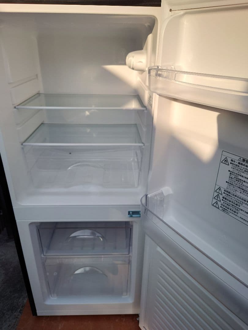 ニトリ 2ドア冷蔵庫 Nグラシア 106L NTR-106BK 2022年製