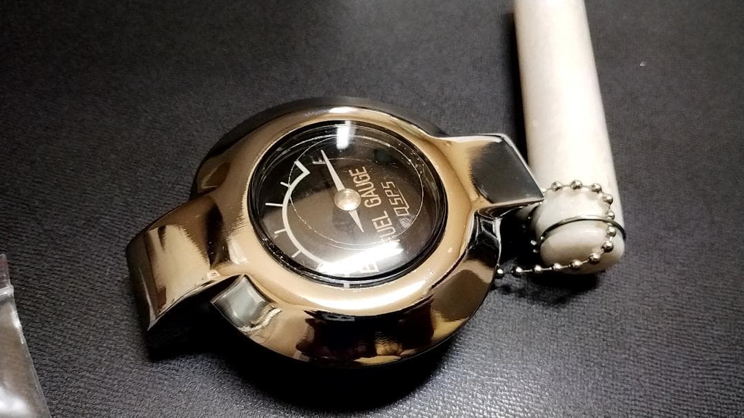 新品 CB350F CB400F CB750K ゲージ付 タンクキャップ 黒