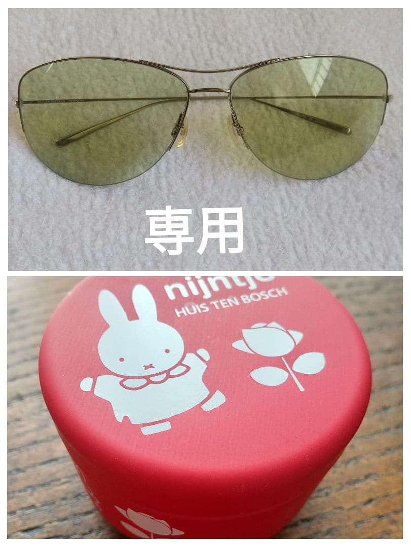 オリバーピープルズ　ストラマー　メンズサングラス　ミッフィーお菓子缶