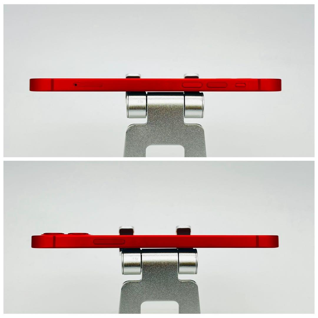 A 100% iPhone 12 64 GB SIMフリー レッド 本体