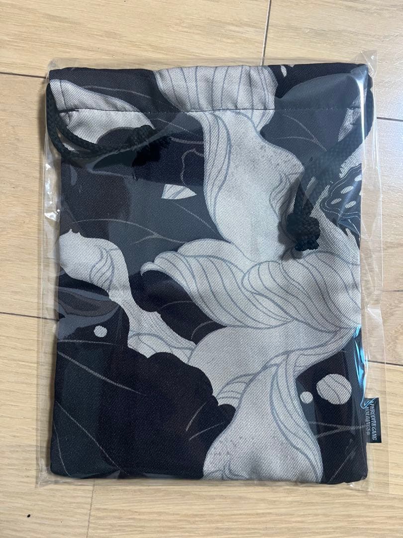 GAKKIN × BUDSPOOL 浮蓮華 DRAWSTRING BAG