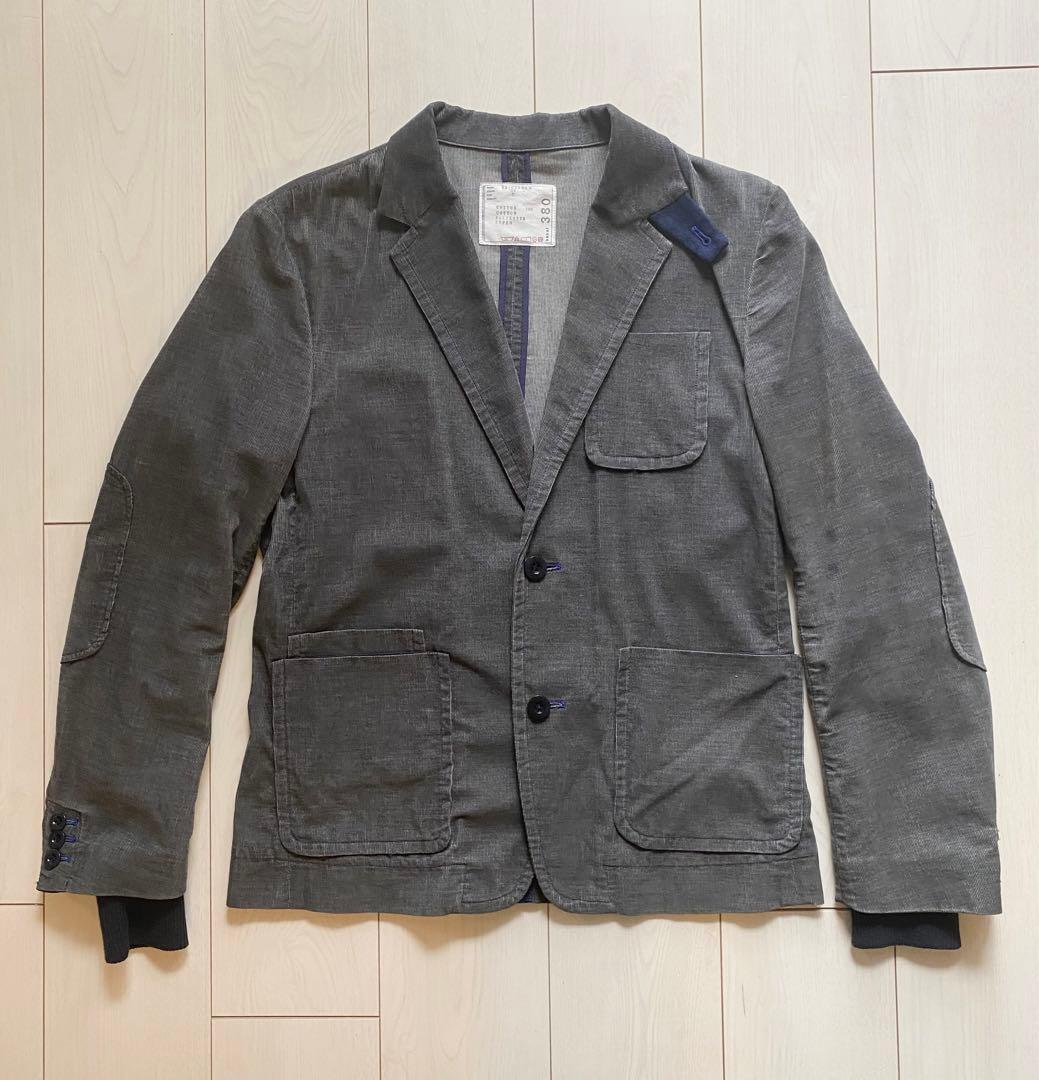 b*l様 sacai サカイ 13AW コーデュロイ チンストラップ テーラード