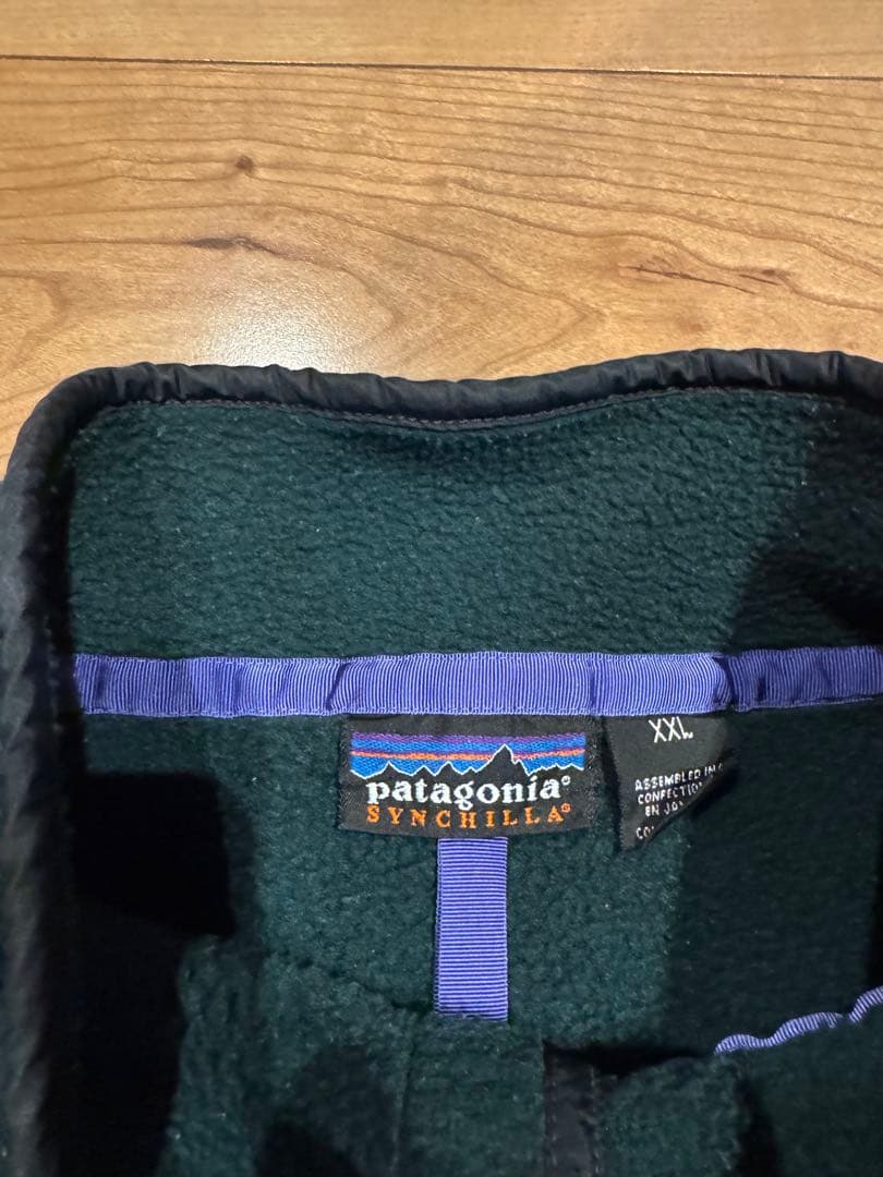 月*様 パタゴニア スナップt シンチラ　XXL グリーン