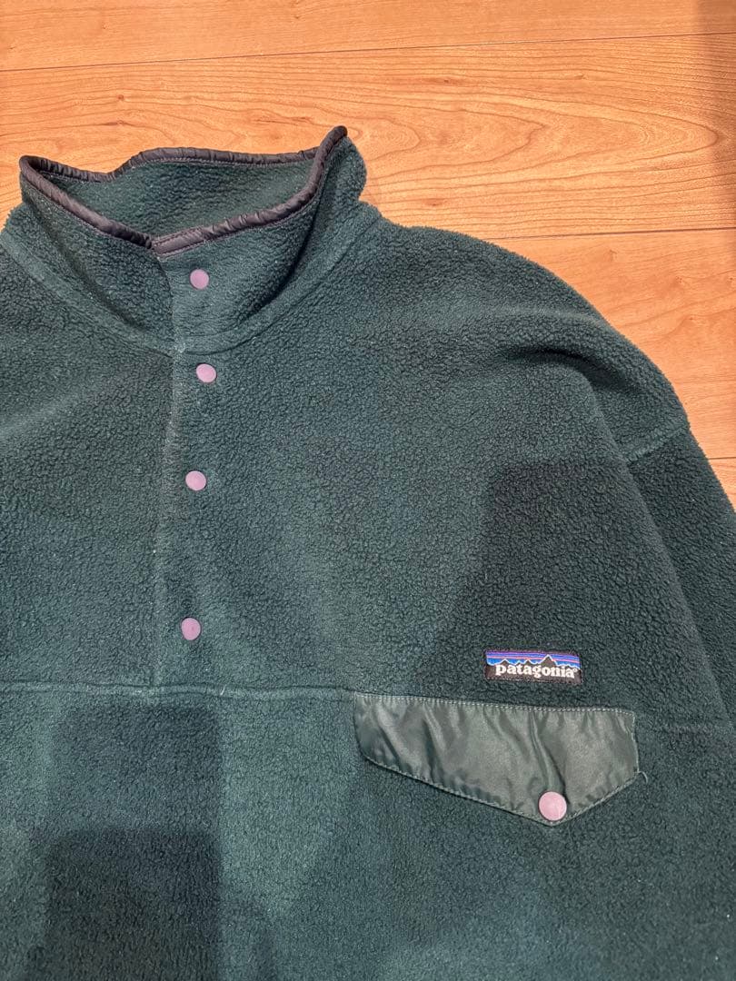 月*様 パタゴニア スナップt シンチラ　XXL グリーン