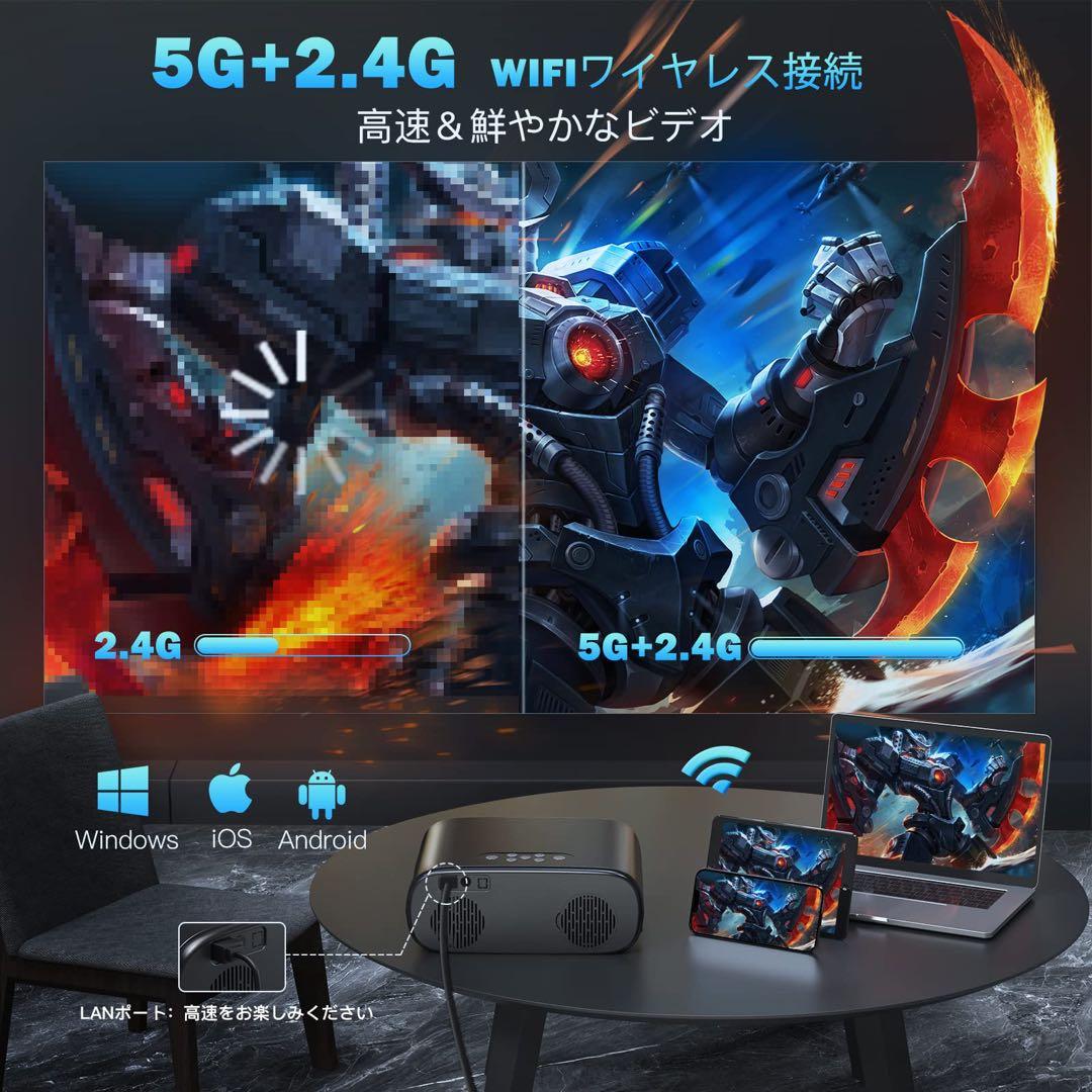 【最新オートフォーカス・100インチのスクリーンが付属】プロジェクター