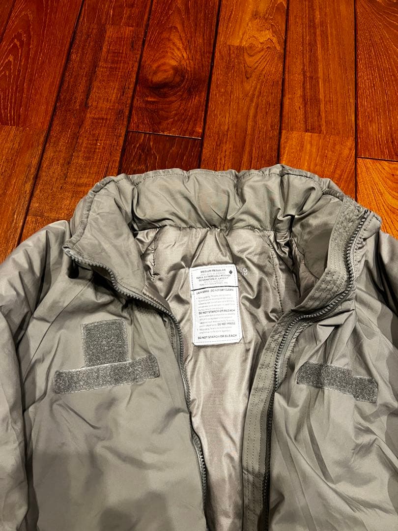 ECWCS LEVEL7 Climashield M-R 販売タグ/袋あり