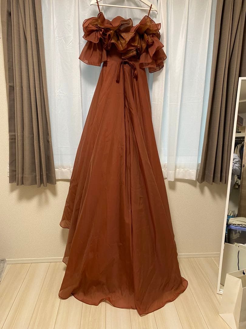 URBAN BLANCHE テラコッタカラードレス ファーストオーナー