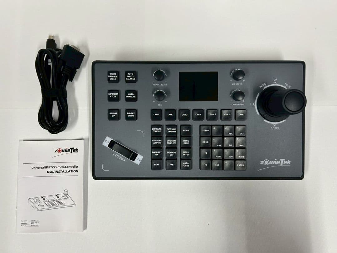DTM・DAW ZowieTek Universal PTZ Controller