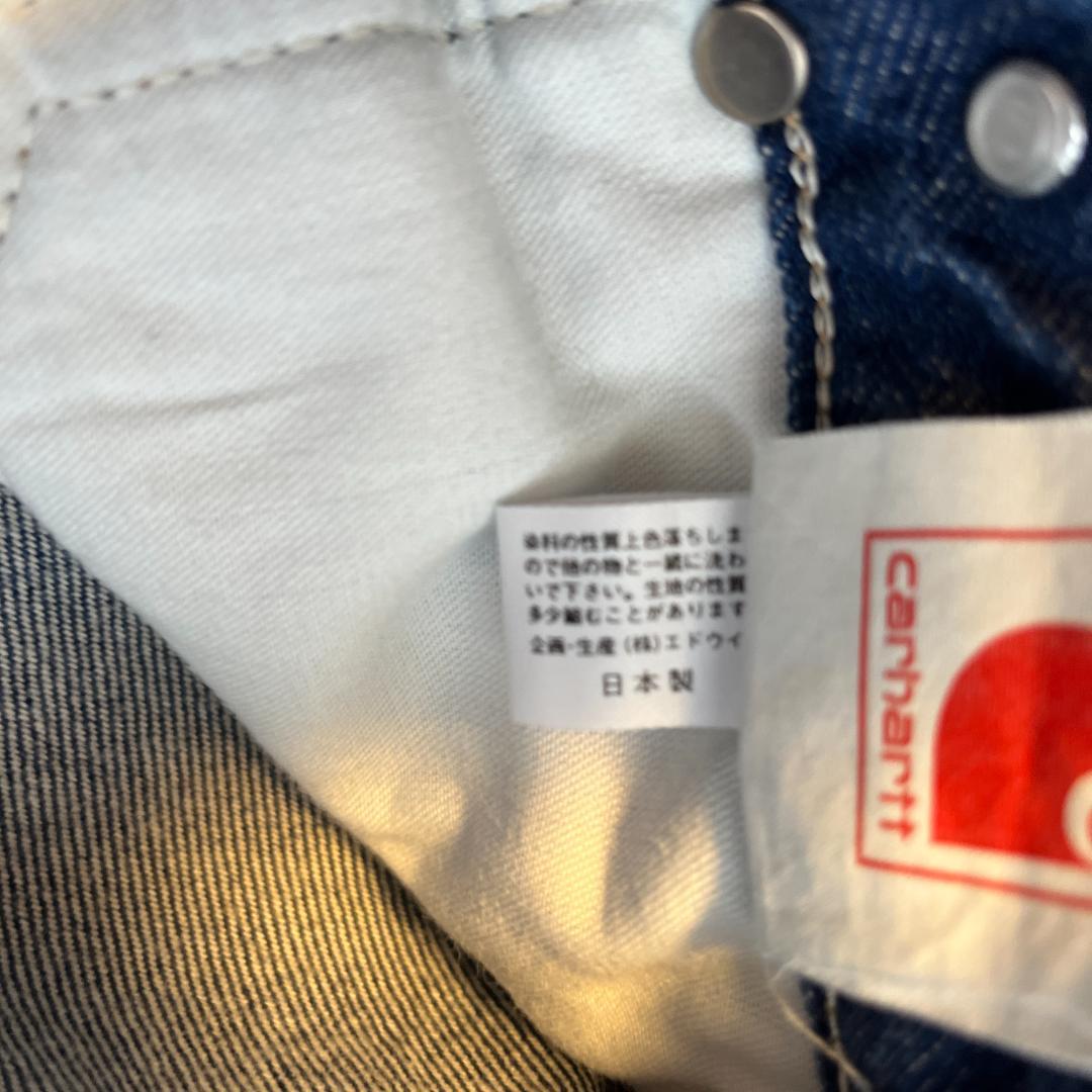 CARHARTT　デニムダブルニーサスペンダー　　31/34