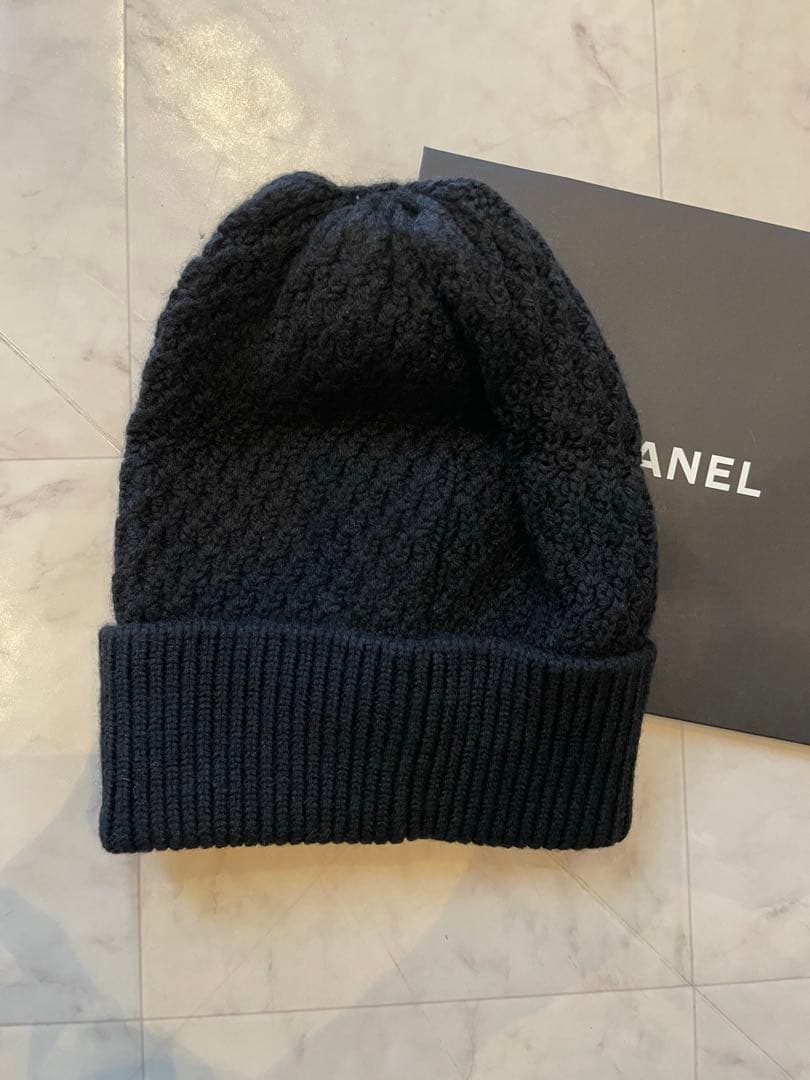 CHANELニット帽