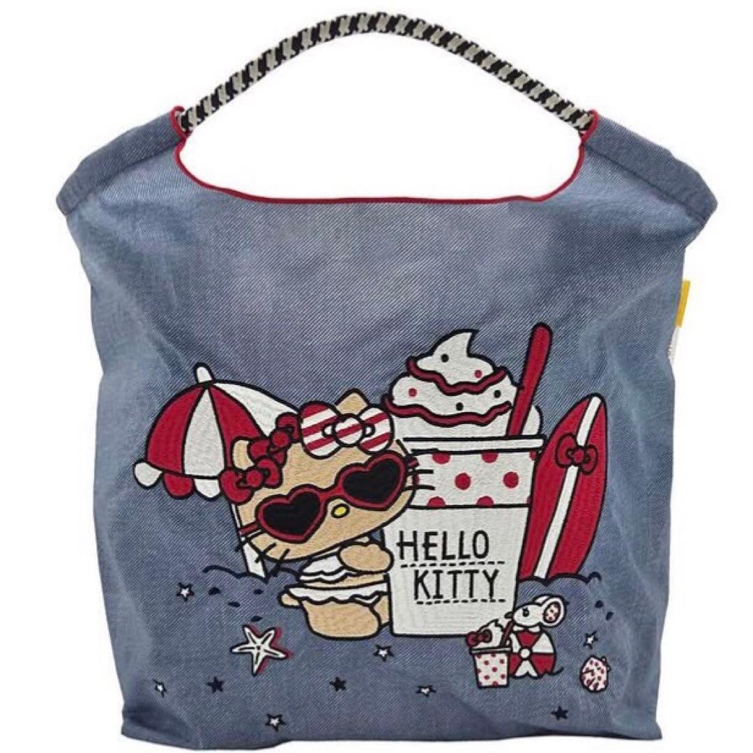 ball&chain ハローキティ 日焼け デニム ビーチ 新品