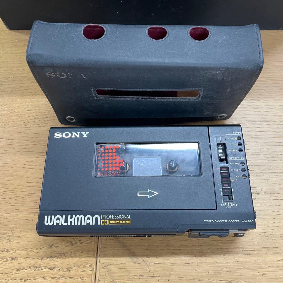SONY Walkman WM-D6C ポータブルカセットプレーヤー