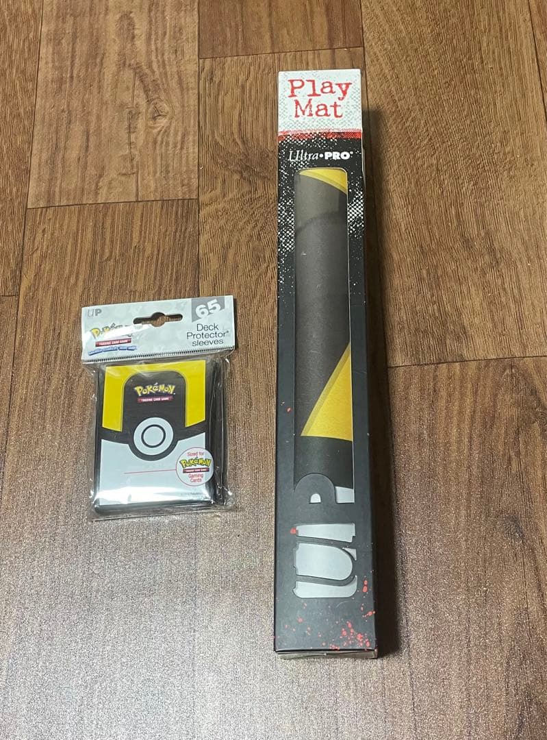 ハイパーボール　ultra proプレイマット　デッキシールド　未開封