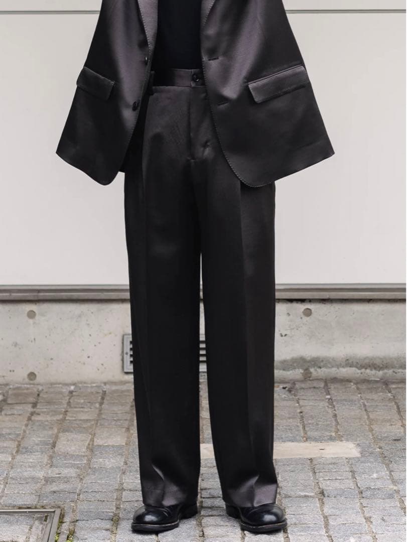 パンツ 25SS IRENISA TWO TUCKS WIDE TROUSERS