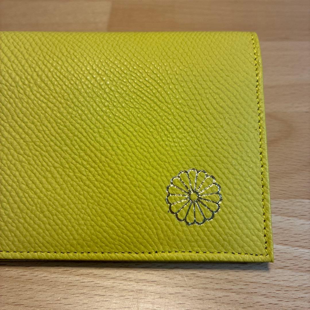 皇居財布　イエロー、黄色