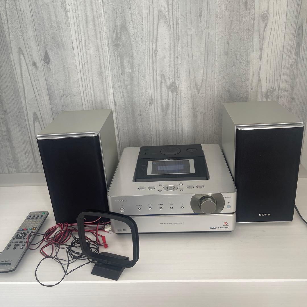 値下げ　SONY HDDコンポ NAS-M75HD オーディオ コンポ
