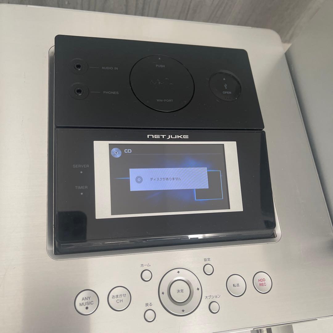 値下げ　SONY HDDコンポ NAS-M75HD オーディオ コンポ