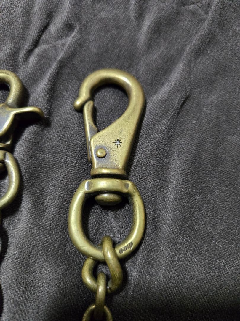 り*ー様 amp japan 　マリア真鍮ウォレットチェーン