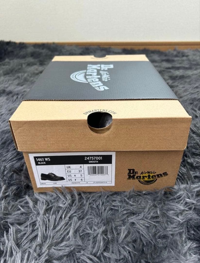 【新品未使用】ドクターマーチン1461 WS ホワイトステッチUK4