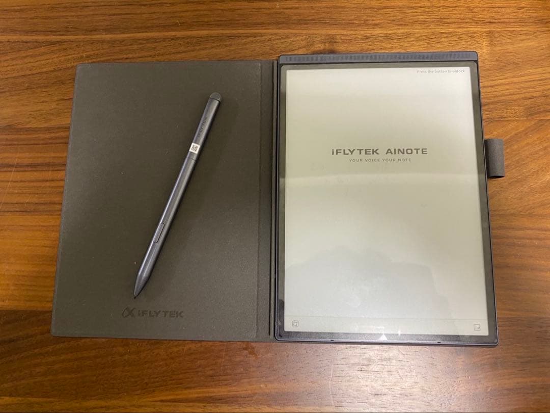 iFLYTEK AINOTE Air 2 ペン、カバー付属　アイフライテック