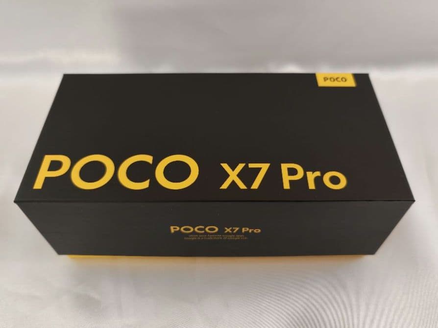 POCO X7 Pro 8GB 256GB Yellow SIMフリー