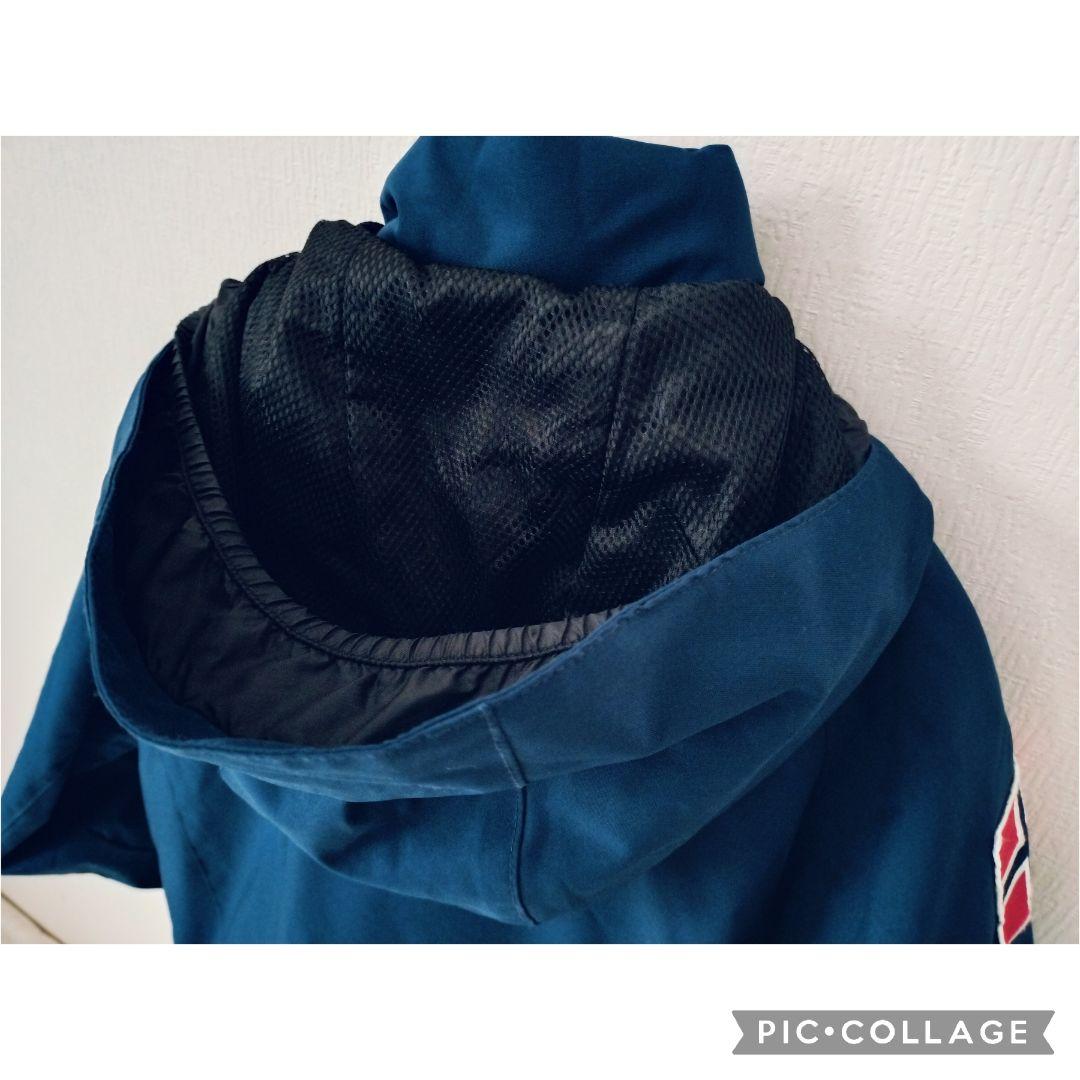 美品☆PHENIX ジュニアスキーウェア 上下 140 ノルウェーモデル 紺赤