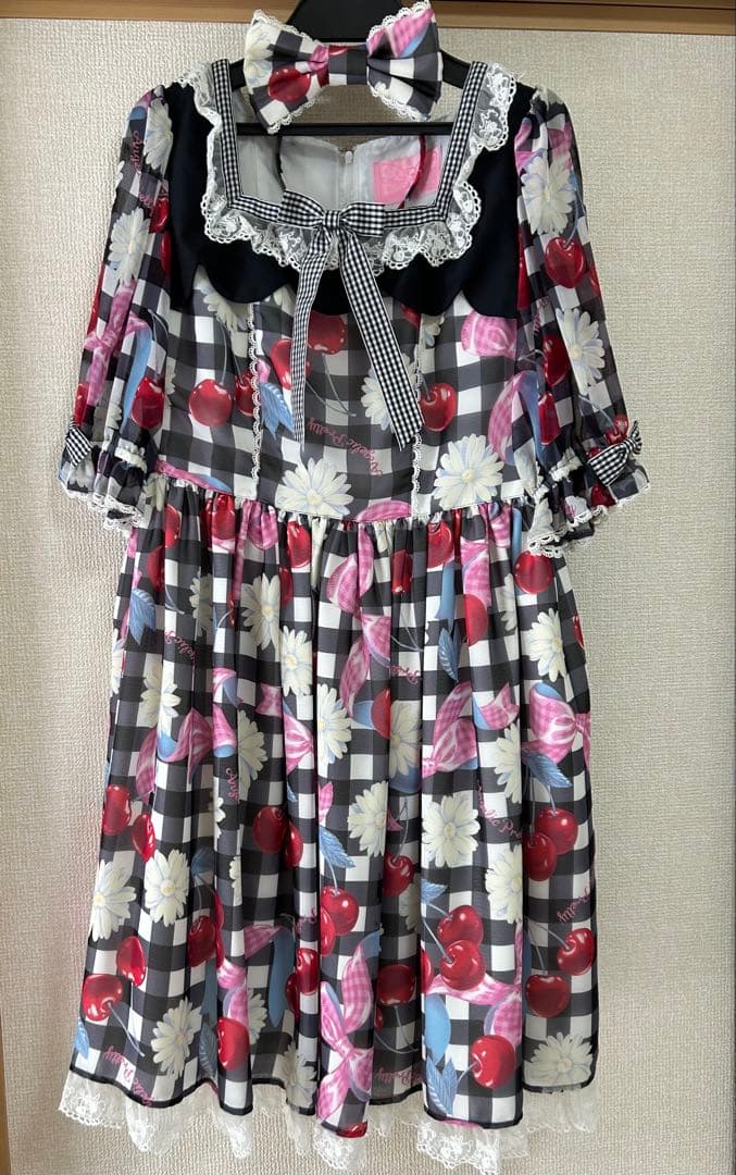 Angelic Pretty Sweet Cherry Margare 黒セット