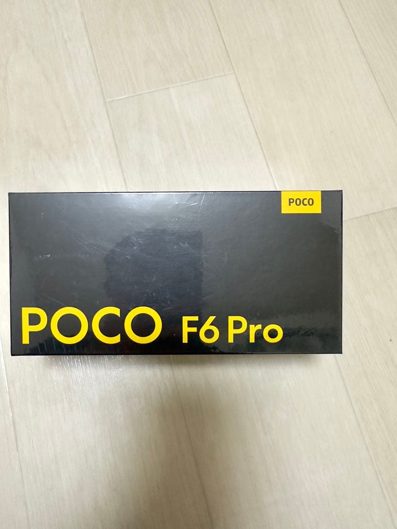 POCO F6 Pro 12GB RAM 512GB ROM ブラック　未開封