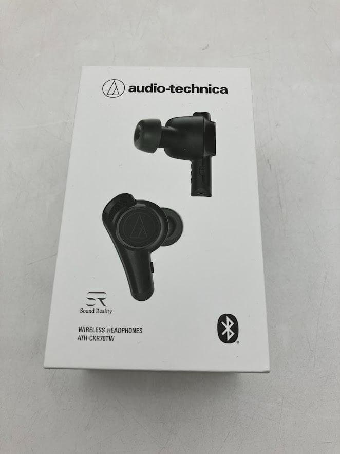 オーディオテクニカ　ワイヤレスイヤフォン　ATH-CKR70TW　ブラック