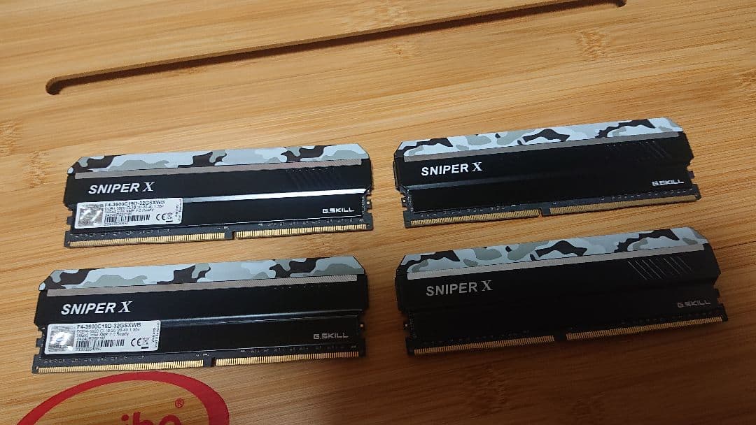 G.Skill SNIPER X DDR4-3600 16GBx4枚セット