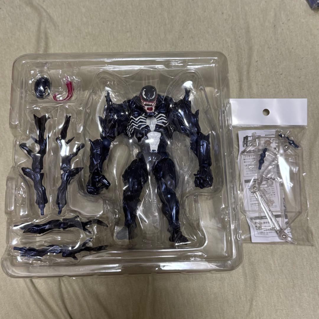 海洋堂　Yamaguchi アメイジングヤマグチ　スパイダーマン　ヴェノム