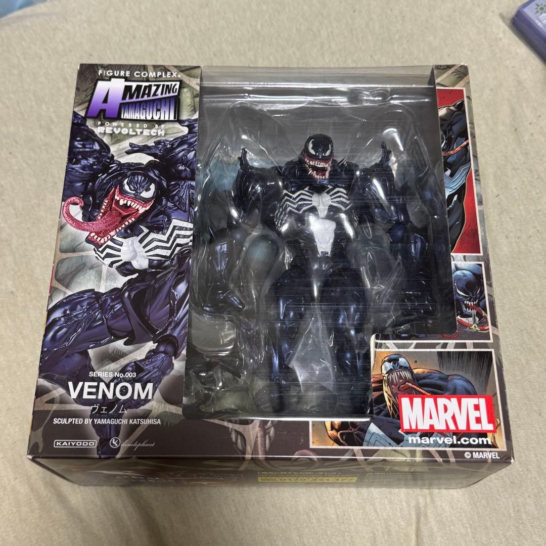 海洋堂　Yamaguchi アメイジングヤマグチ　スパイダーマン　ヴェノム