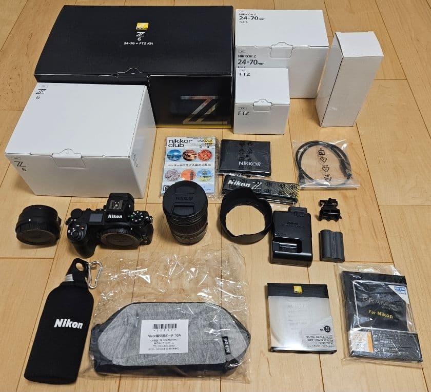 【おまけつき】Nikon Z 6 24-70+FTZ マウントアダプターキット