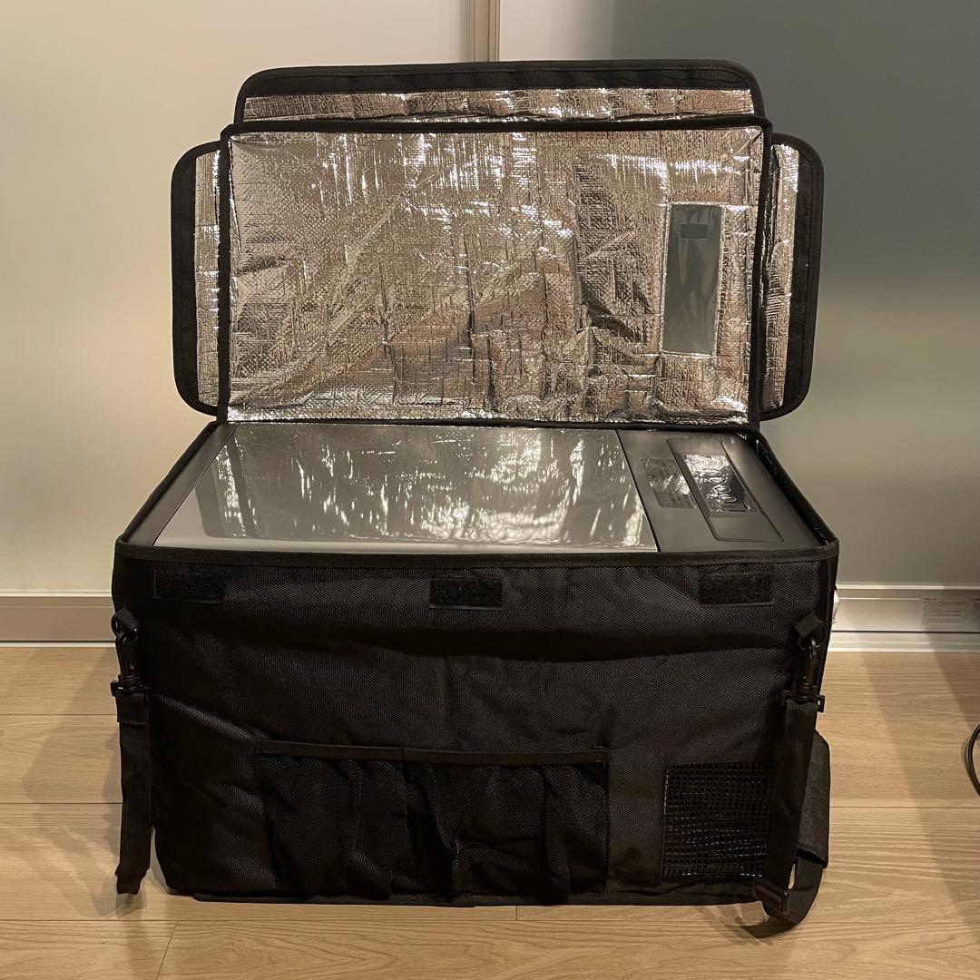 【mst】車載 ポータブル冷蔵冷凍庫 【専用保冷カバー付き】 動作確認済み