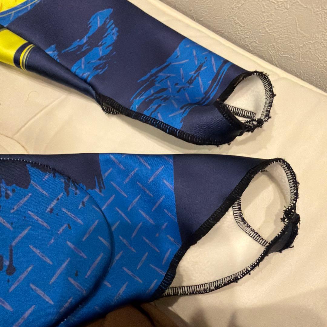 オンヨネ ONYONEレーシングワンピース160㎝ Sサイズ ブルー イエロー