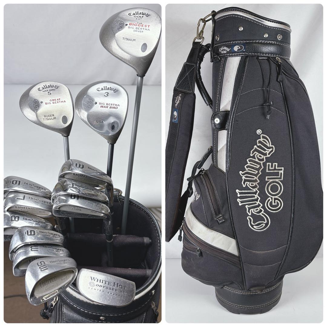 【激安‼️】キャロウェイ ゴルフクラブセット 男性右利き キャディバッグ付き