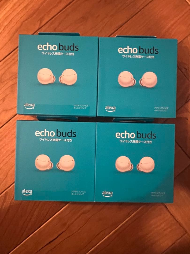 新品未開封 4個セットEcho Buds (エコーバッズ) 第2世代
