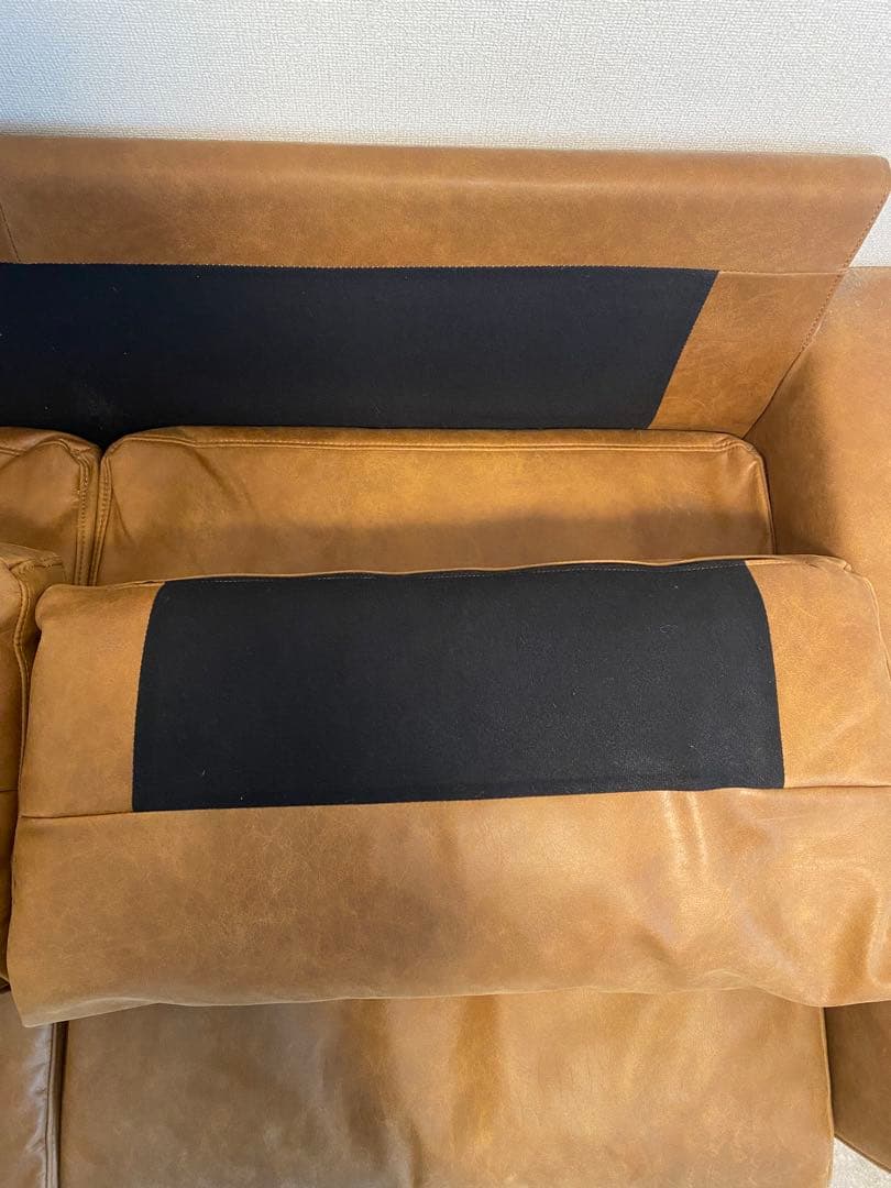 【ひかる】プルート 2.5人掛けソファ（レザーテックス）