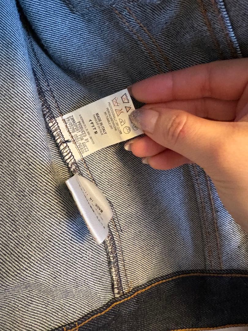 GUCCI ダーク デニム ジャケット サイズ42