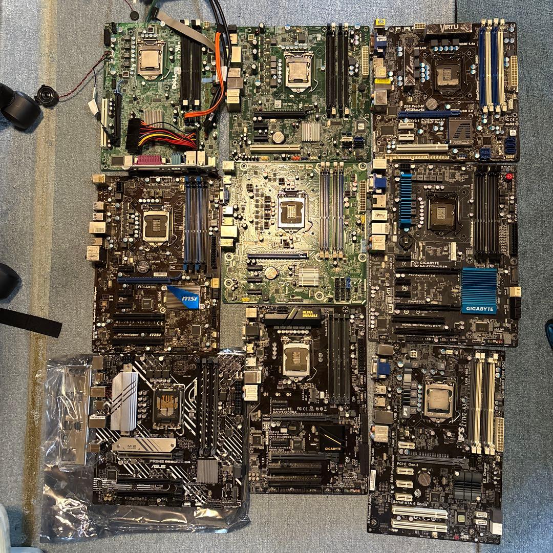 マザーボード cpu セット lga1700 lga1155 lga1156