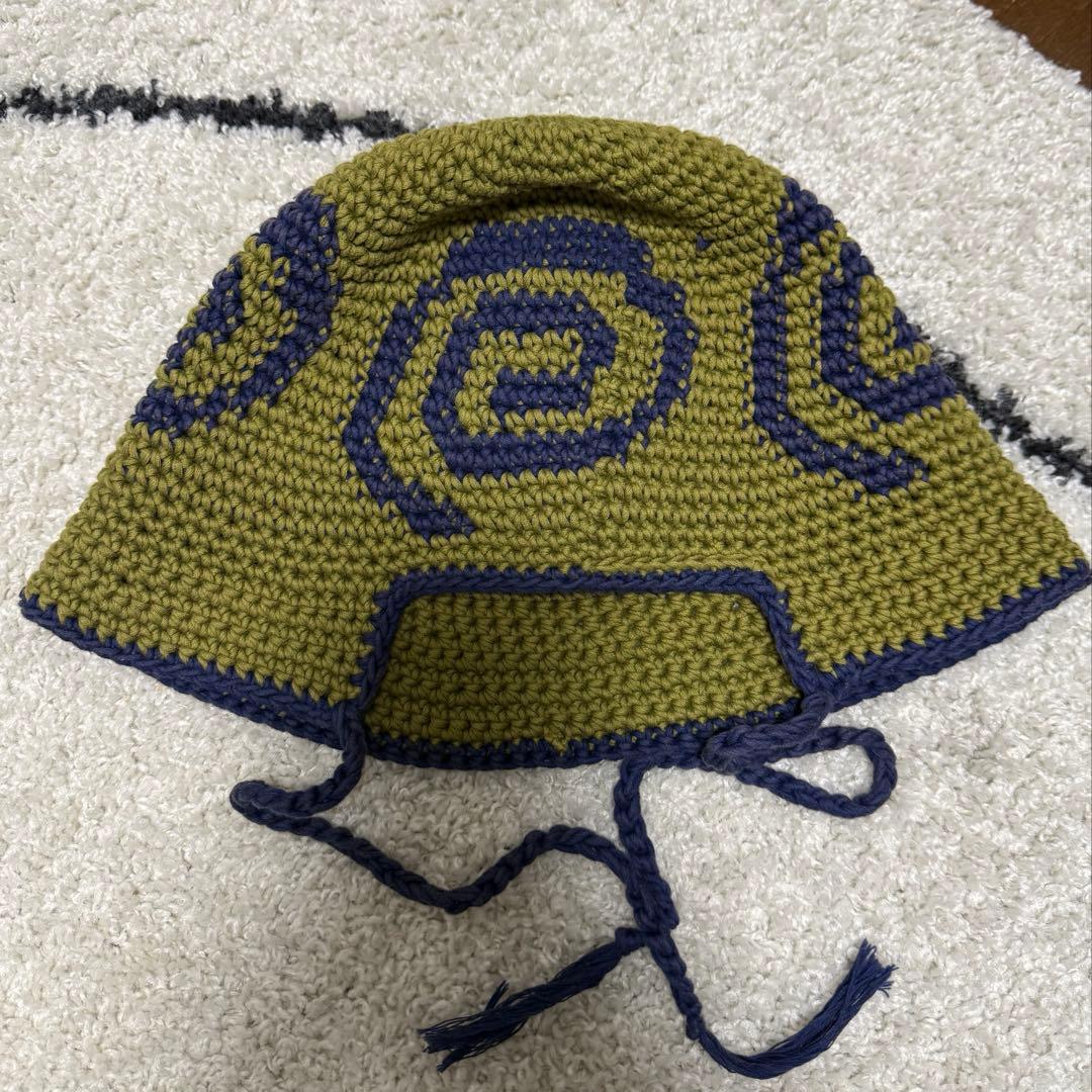 帽子 sol soonerorlaterHand-knitted Bucket Hat