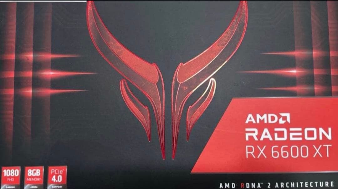 【新品・未開封】AMD Radeon RX6600 XTグラフィックボード