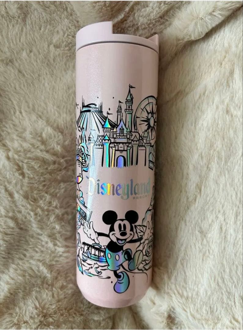 【海外限定】Disneyland スターバックス ステンレス ピンク 水筒