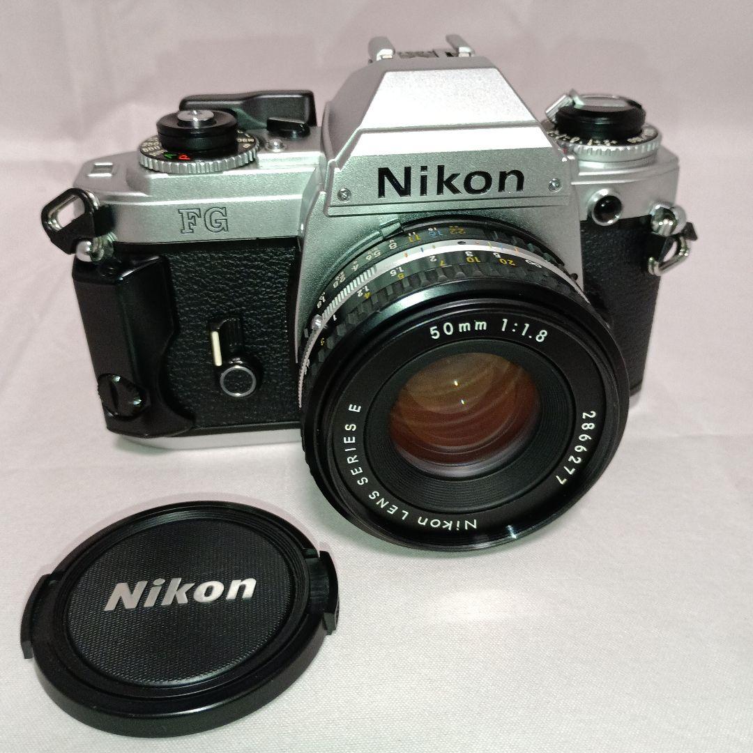 二コン FG　レンズ50mm F1.8付き