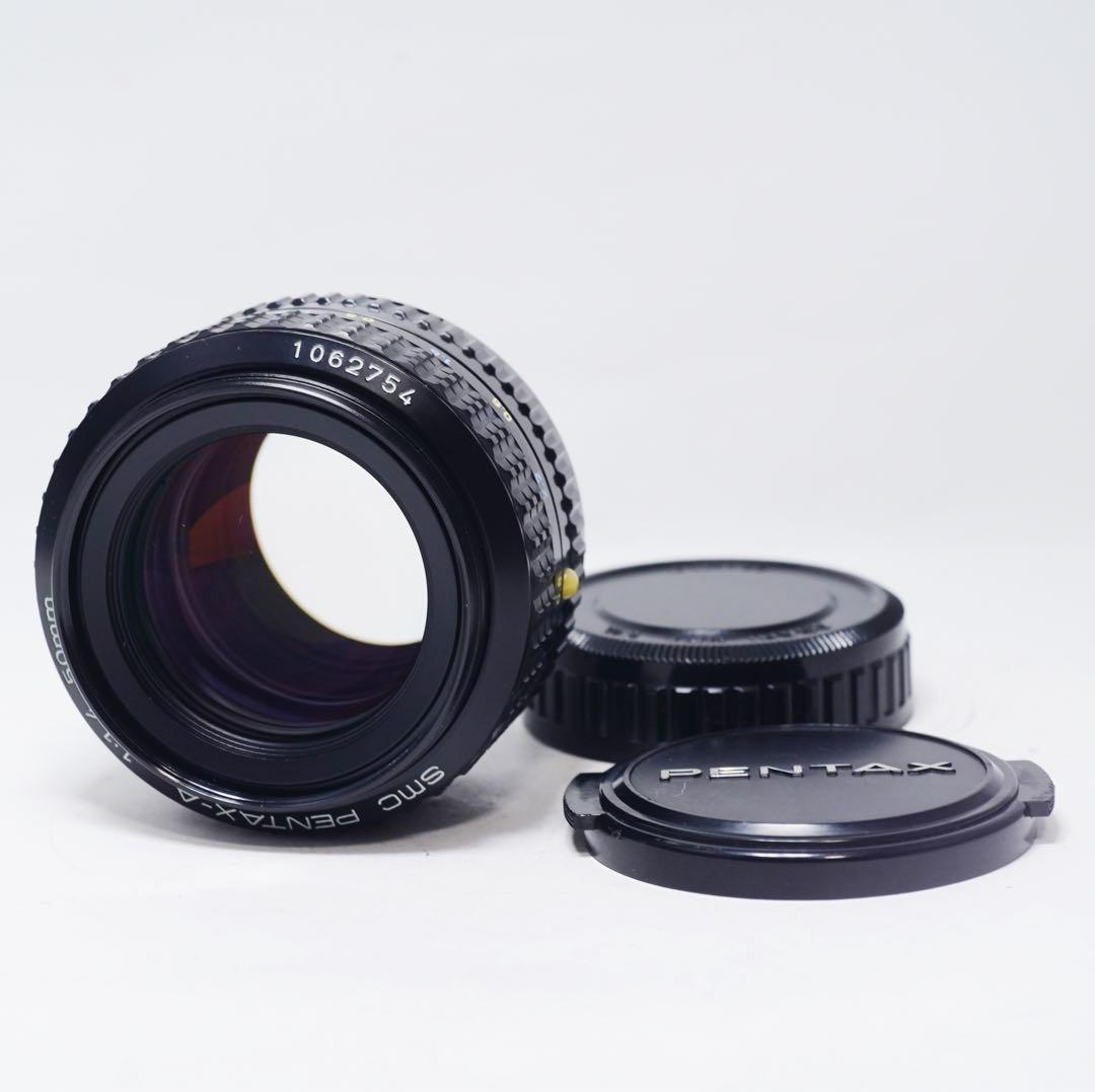 極美品 PENTAX smc PENTAX A 50mm f1.4