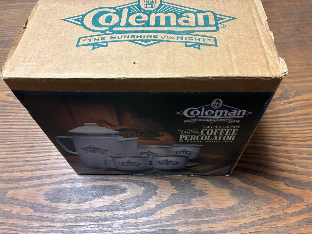 ⭕️クリアランスセール中Coleman限定コーヒーパーコレーター/マグカップセット