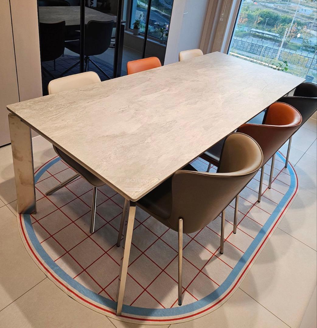 Ohouse BWTZラグ タイルチェック レッド 韓国インテリア160×240