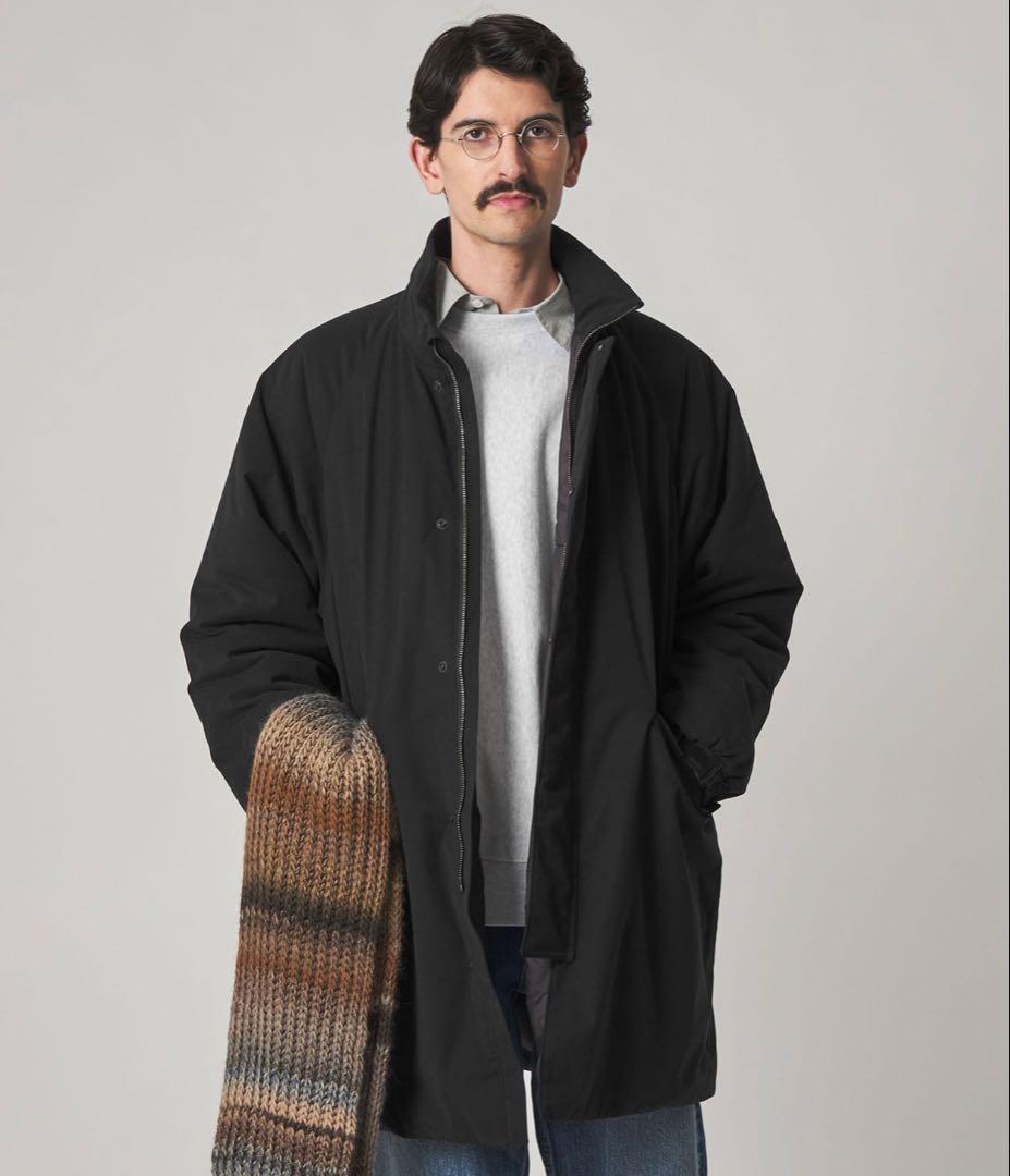 【新品未使用】スティーブンアラン スタンドコート黒