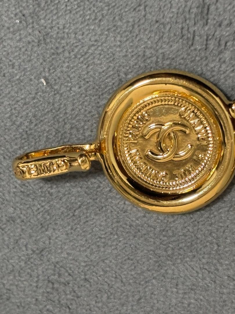 【美品】シャネル CHANEL ベルト ココマーク ヴィンテージ　チェーンベルト
