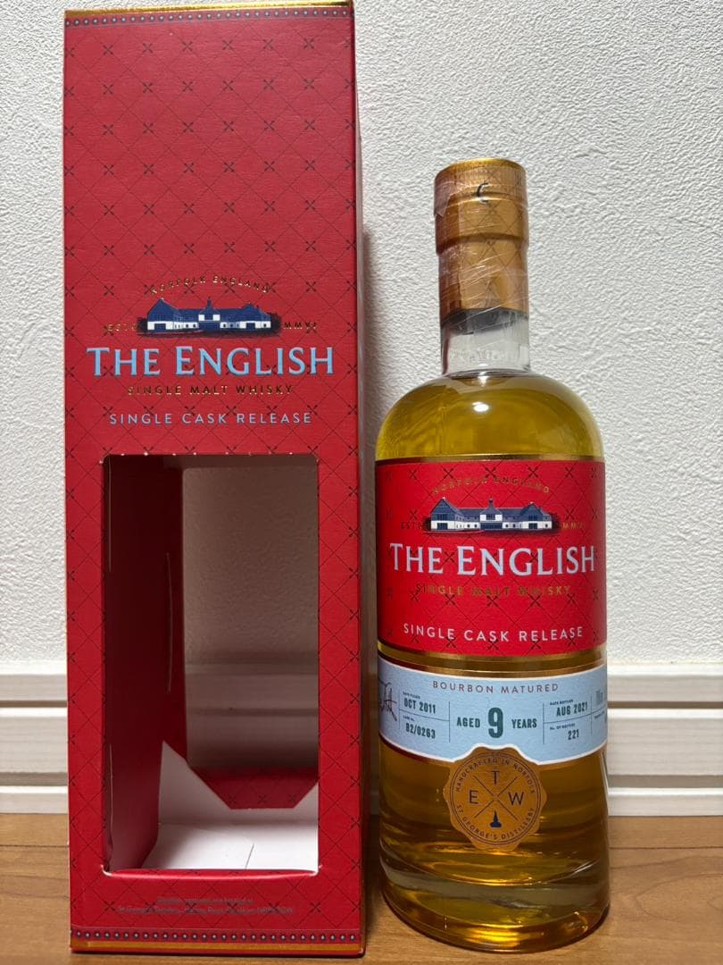 ザ・イングリッシュウイスキー2011 9年 59.7％